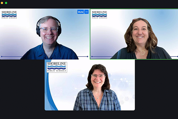 3 employees on zoom